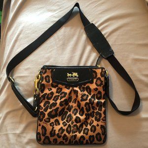 Coach Cheetah Print Crossbody